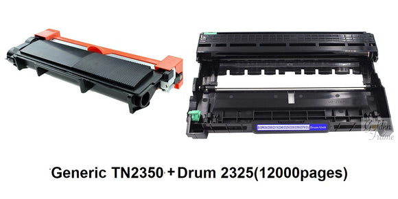 Generic TN2350 +DR2325  for Brother  Printers