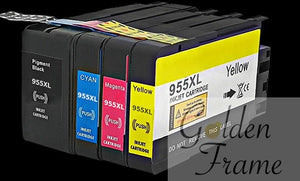 4 pack Generic 955XL ink Cartridge for HP printers