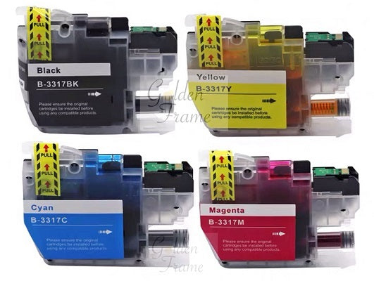 4 pack Generic 3317XL for Brother Printers