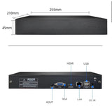 16CH NVR H.265 Network Video Recorder HDMI VGA 3MP/5MP