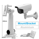 3MP/4mm  Outdoor Network Camera HD POE  H.265 with Aluminium Mount Bracket